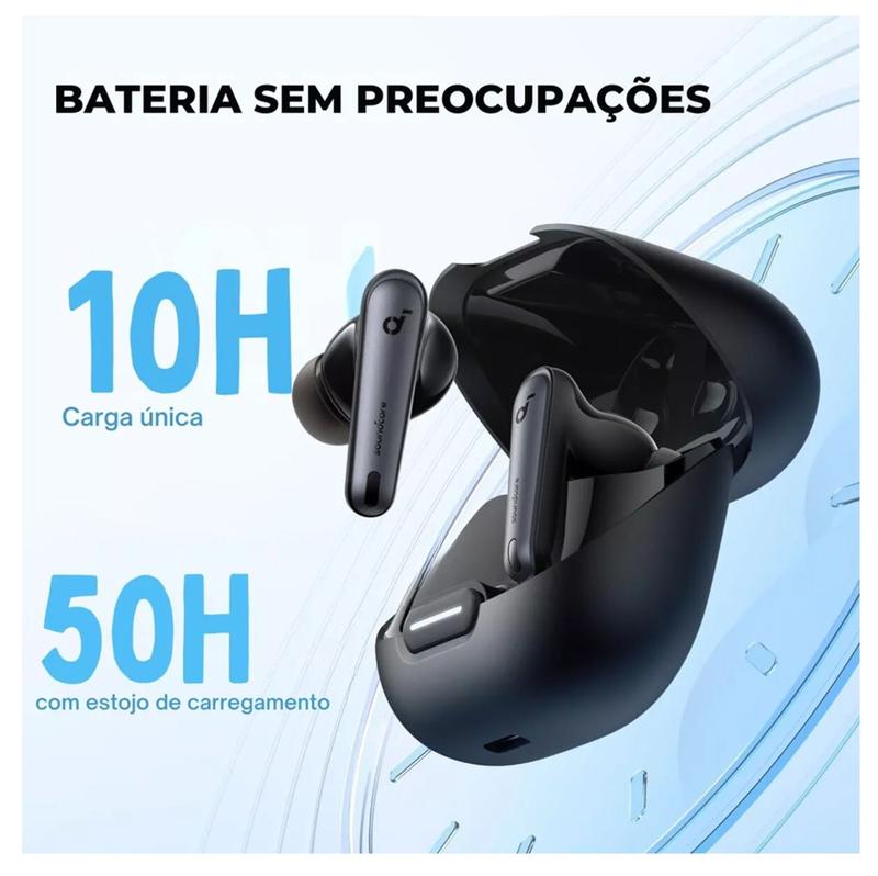 Fone de Ouvido Anker Soundcore Liberty 4 NC, Cancelamento de Ruído